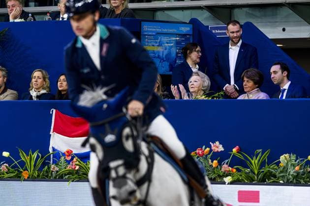 Amsterdam, The Netherlands, 2026-01-24 21:02:46 AMSTERDAM, January 24, 2026, RAI Princess Beratrix and Princess Margarita at Jumping Amsterdam 2025. For four days, RAI Amsterdam will be all about top-level sport, entertainment, and atmosphere. PHOTO: NLBeeld Patrick van Emst Credit: NL Beeld Patrick van Emst  Copyright: xx x