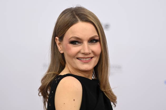 Martina HILL Comedian, single picture, cropped single motif, portrait, portrait, portrait 50 German Film Ball, Red Carpet, Red Carpet, on 24 01 2026 at the H o t e l B a y e r i s c h e r H o f, M u e n c h e n