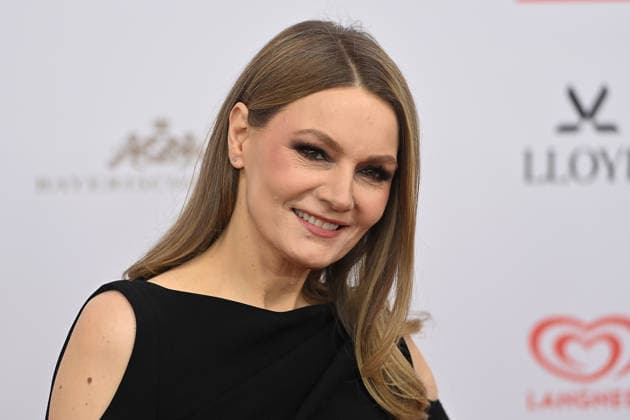 Martina HILL Comedian, single picture, cropped single motif, portrait, portrait, portrait 50 German Film Ball, Red Carpet, Red Carpet, on 24 01 2026 at the H o t e l B a y e r i s c h e r H o f, M u e n c h e n