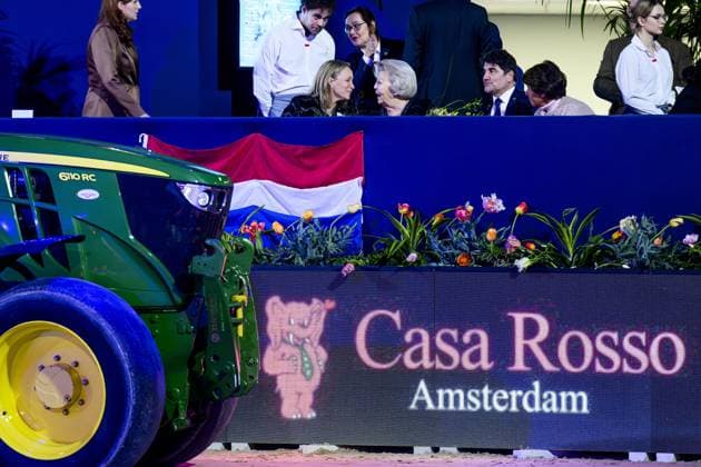 Amsterdam, The Netherlands, 2026-01-24 20:05:03 AMSTERDAM, January 24, 2026, RAI Princess Beratrix and Princess Margarita at Jumping Amsterdam 2025. For four days, RAI Amsterdam will be all about top-level sport, entertainment, and atmosphere. PHOTO: NLBeeld Patrick van Emst Credit: NL Beeld Patrick van Emst  Copyright: xx x