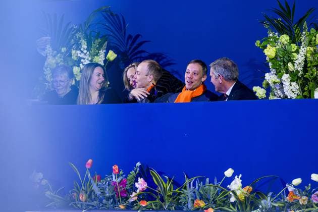 Amsterdam, The Netherlands, 2026-01-24 20:08:34 AMSTERDAM, January 24, 2026, RAI Princess Beratrix and Princess Margarita at Jumping Amsterdam 2025. For four days, RAI Amsterdam will be all about top-level sport, entertainment, and atmosphere. PHOTO: NLBeeld Patrick van Emst Credit: NL Beeld Patrick van Emst  Copyright: xx x