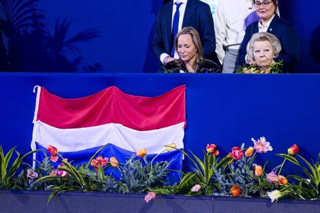 Amsterdam, The Netherlands, 2026-01-24 20:05:54 AMSTERDAM, January 24, 2026, RAI Princess Beratrix and Princess Margarita at Jumping Amsterdam 2025. For four days, RAI Amsterdam will be all about top-level sport, entertainment, and atmosphere. PHOTO: NLBeeld Patrick van Emst Credit: NL Beeld Patrick van Emst  Copyright: xx x