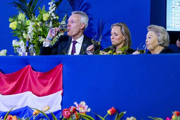 Amsterdam, The Netherlands, 2026-01-24 20:14:44 AMSTERDAM, January 24, 2026, RAI Princess Beratrix and Princess Margarita at Jumping Amsterdam 2025. For four days, RAI Amsterdam will be all about top-level sport, entertainment, and atmosphere. PHOTO: NLBeeld Patrick van Emst Credit: NL Beeld Patrick van Emst  Copyright: xx x