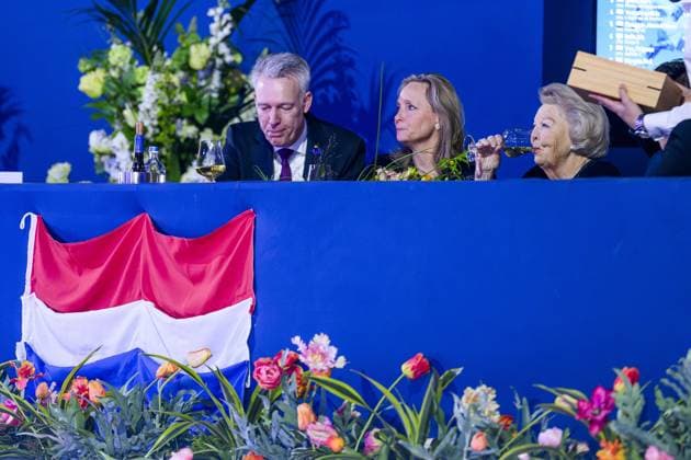 Amsterdam, The Netherlands, 2026-01-24 20:14:46 AMSTERDAM, January 24, 2026, RAI Princess Beratrix and Princess Margarita at Jumping Amsterdam 2025. For four days, RAI Amsterdam will be all about top-level sport, entertainment, and atmosphere. PHOTO: NLBeeld Patrick van Emst Credit: NL Beeld Patrick van Emst  Copyright: xx x