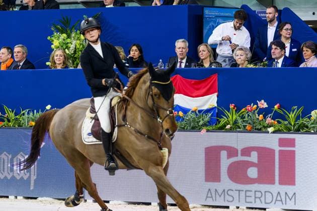 Amsterdam, The Netherlands, 2026-01-24 20:53:23 AMSTERDAM, January 24, 2026, RAI Princess Beratrix and Princess Margarita at Jumping Amsterdam 2025. For four days, RAI Amsterdam will be all about top-level sport, entertainment, and atmosphere. PHOTO: NLBeeld Patrick van Emst Credit: NL Beeld Patrick van Emst  Copyright: xx x