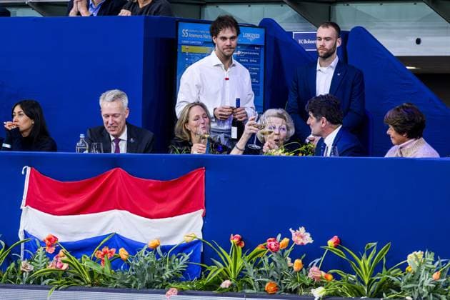 Amsterdam, The Netherlands, 2026-01-24 20:54:23 AMSTERDAM, January 24, 2026, RAI Princess Beratrix and Princess Margarita at Jumping Amsterdam 2025. For four days, RAI Amsterdam will be all about top-level sport, entertainment, and atmosphere. PHOTO: NLBeeld Patrick van Emst Credit: NL Beeld Patrick van Emst  Copyright: xx x