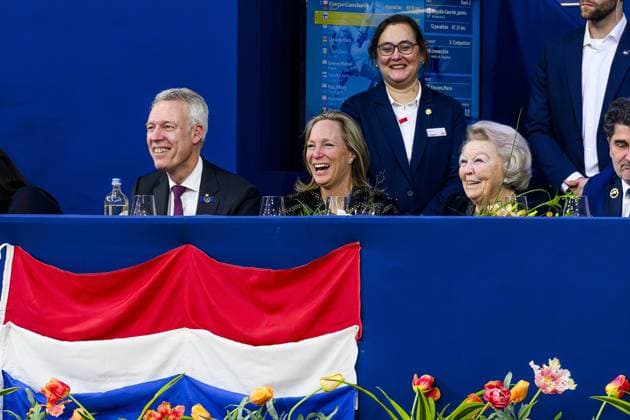Amsterdam, The Netherlands, 2026-01-24 20:56:22 AMSTERDAM, January 24, 2026, RAI Princess Beratrix and Princess Margarita at Jumping Amsterdam 2025. For four days, RAI Amsterdam will be all about top-level sport, entertainment, and atmosphere. PHOTO: NLBeeld Patrick van Emst Credit: NL Beeld Patrick van Emst  Copyright: xx x