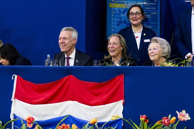 Amsterdam, The Netherlands, 2026-01-24 20:56:23 AMSTERDAM, January 24, 2026, RAI Princess Beratrix and Princess Margarita at Jumping Amsterdam 2025. For four days, RAI Amsterdam will be all about top-level sport, entertainment, and atmosphere. PHOTO: NLBeeld Patrick van Emst Credit: NL Beeld Patrick van Emst  Copyright: xx x