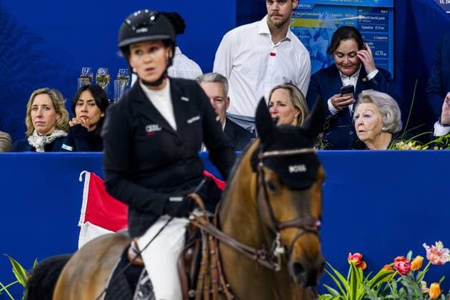 Amsterdam, The Netherlands, 2026-01-24 20:57:57 AMSTERDAM, January 24, 2026, RAI Princess Beratrix and Princess Margarita at Jumping Amsterdam 2025. For four days, RAI Amsterdam will be all about top-level sport, entertainment, and atmosphere. PHOTO: NLBeeld Patrick van Emst Credit: NL Beeld Patrick van Emst  Copyright: xx x