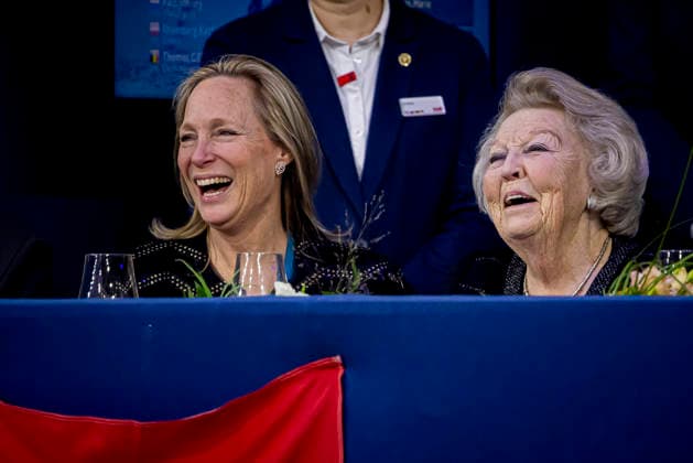 24-01-2026 Amsterdam Princess Beatrix and Princess Margarita de Bourbon de Parme during Jumping Amsterdam in the RAI in Amsterdam. Â  Copyright: xPPEx