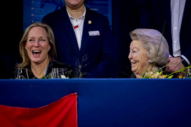 24-01-2026 Amsterdam Princess Beatrix and Princess Margarita de Bourbon de Parme during Jumping Amsterdam in the RAI in Amsterdam. Â  Copyright: xPPEx