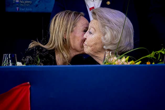 24-01-2026 Amsterdam Princess Beatrix and Princess Margarita de Bourbon de Parme during Jumping Amsterdam in the RAI in Amsterdam. Â  Copyright: xPPEx