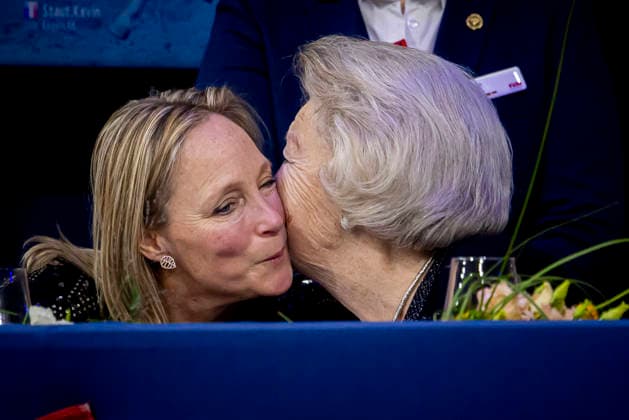 24-01-2026 Amsterdam Princess Beatrix and Princess Margarita de Bourbon de Parme during Jumping Amsterdam in the RAI in Amsterdam. Â  Copyright: xPPEx