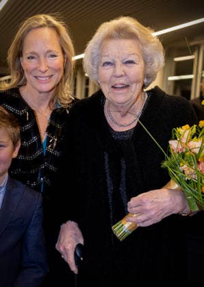 24-01-2026 Amsterdam Princess Beatrix and Princess Margarita de Bourbon de Parme during Jumping Amsterdam in the RAI in Amsterdam. Â  Copyright: xPPEx