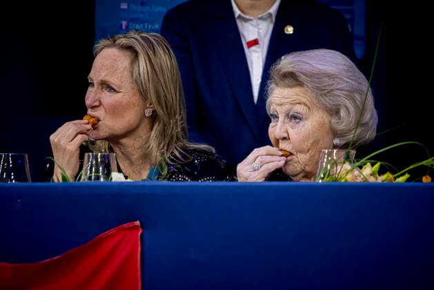 24-01-2026 Amsterdam Princess Beatrix and Princess Margarita de Bourbon de Parme during Jumping Amsterdam in the RAI in Amsterdam. Â  Copyright: xPPEx