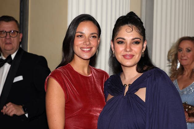 German Film Ball 2026 Janina Uhse German actress and Nilam Farooq in the ballroom at the After Show Party 50 German Film Ball 2026 on 24 01 2026 at Hotel Bayerischer Hof in Munich Bavaria, Germany