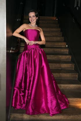 German Film Ball 2026 Darya Birnstiel German actress and model poses for the photographer in the ballroom at the After Show Party 50 German Film Ball 2026 on 24 01 2026 at Hotel Bayerischer Hof in Munich Bavaria, Germany