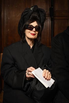 Diane Pernet Front raw footage from the Ziggy Chen Mens Ready to Wear Fall Winter 2026 2027 show during Paris Fashion Week PFW at LEglise Protestante Unie du Saint Esprit on January 24, 2026 Julien sarkissian Bestimage Front raw footage from the Ziggy Chen Mens Ready to Wear Fall Winter 2026 2027 Collection show during Paris Fashion Week PFW at the United Protestant Church of the Holy Spirit on January 24, 2026 Paris France  Copyright: xJulienxSarkissianx xBestimagexJulienxSarkissianx xBestimagex