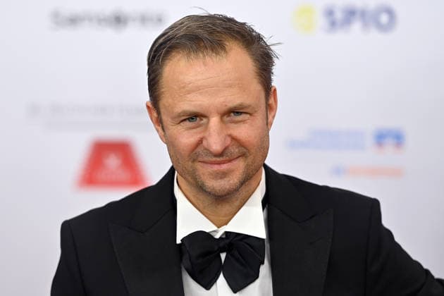 Philipp HOCHMAYR Actor , single picture,cropped single motif,portrait,portrait,portrait 50 German Film Ball, Red Carpet,Red Carpet, on 24 01 2026 at the H o t e l B a y e r i s c h e r H o f, M u e n c h e n