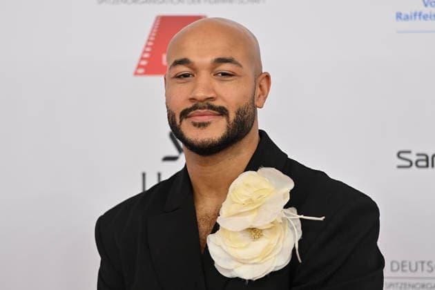 Malick Bauer Actor , single picture,cropped single motif,portrait,portrait,portrait 50 German Film Ball, Red Carpet, Red Carpet, on 24 01 2026 at the H o t e l B a y e r i s h o f, M u e n c h e n