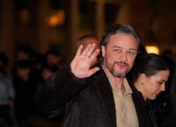James McAvoy Arrivals at the Hermès show at the Palais Brogniart Paris Fashion Week Prêt à Porter Homme Automne Hiver 2026 2027 Arrivals at the Hermès Collection Homme Prêt à Porter Automne Hiver 2026 2027 show during Paris Fashion Week PFW at the Palais Brogniart on January 24, 2026 Anne Sophie Guebet Bestimage Arrivals at the Hermès Mens Ready to Wear Autumn Winter 2026 2027 Collection show during Paris Fashion Week PFW at the Palais Brogniart on January 24, 2026 Paris France  Copyright: xAnne-SophiexGuebeyx xBestimagexAnne-SophiexGuebeyx xBestimagex