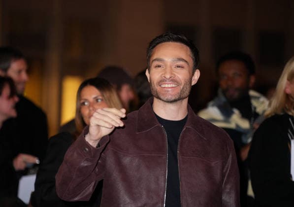 Ed Westwick Arrivals at the Hermès show at the Palais Brogniart Paris Fashion Week Prêt à Porter Homme Automne Hiver 2026 2027 Arrivals at the Hermès Collection Homme Prêt à Porter Automne Hiver 2026 2027 show during Paris Fashion Week PFW at the Palais Brogniart on January 24, 2026 Anne Sophie Guebet Bestimage Arrivals at the Hermès Mens Ready to Wear Autumn Winter 2026 2027 Collection show during Paris Fashion Week PFW at the Palais Brogniart on January 24, 2026 Paris France  Copyright: xAnne-SophiexGuebeyx xBestimagexAnne-SophiexGuebeyx xBestimagex