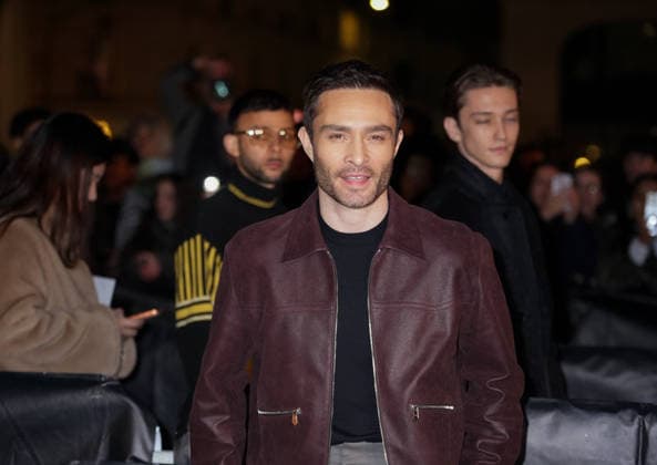 Ed Westwick Arrivals at the Hermès show at the Palais Brogniart Paris Fashion Week Prêt à Porter Homme Automne Hiver 2026 2027 Arrivals at the Hermès Collection Homme Prêt à Porter Automne Hiver 2026 2027 show during Paris Fashion Week PFW at the Palais Brogniart on January 24, 2026 Anne Sophie Guebet Bestimage Arrivals at the Hermès Mens Ready to Wear Autumn Winter 2026 2027 Collection show during Paris Fashion Week PFW at the Palais Brogniart on January 24, 2026 Paris France  Copyright: xAnne-SophiexGuebeyx xBestimagexAnne-SophiexGuebeyx xBestimagex