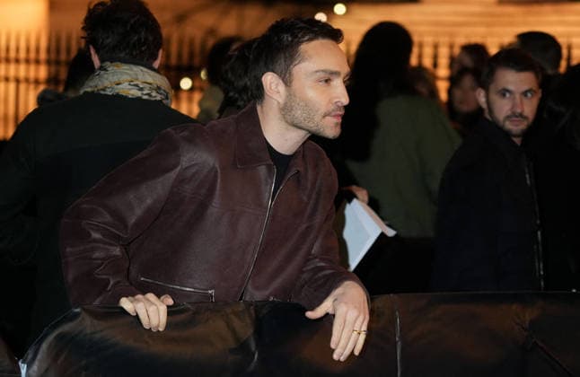 Ed Westwick Arrivals at the Hermès show at the Palais Brogniart Paris Fashion Week Prêt à Porter Homme Automne Hiver 2026 2027 Arrivals at the Hermès Collection Homme Prêt à Porter Automne Hiver 2026 2027 show during Paris Fashion Week PFW at the Palais Brogniart on January 24, 2026 Anne Sophie Guebet Bestimage Arrivals at the Hermès Mens Ready to Wear Autumn Winter 2026 2027 Collection show during Paris Fashion Week PFW at the Palais Brogniart on January 24, 2026 Paris France  Copyright: xAnne-SophiexGuebeyx xBestimagexAnne-SophiexGuebeyx xBestimagex