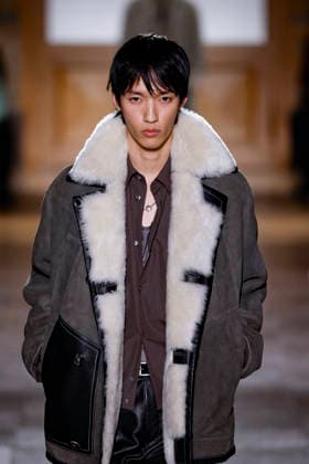 Hermès Mens Ready to Wear Autumn Winter 2026 2027 Collection fashion show during Paris Fashion Week PFW at Palais Brongniart on January 24, 2026 Hermès Mens Ready to Wear Autumn Winter 2026 2027 Collection fashion show during Paris Fashion Week PFW at Palais Brongniart on January 24, 2026 Paris France  Copyright: xAgencex xBestimagexAgencex xBestimagex