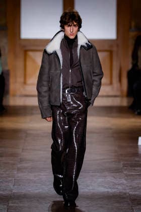 Hermès Mens Ready to Wear Autumn Winter 2026 2027 Collection fashion show during Paris Fashion Week PFW at Palais Brongniart on January 24, 2026 Hermès Mens Ready to Wear Autumn Winter 2026 2027 Collection fashion show during Paris Fashion Week PFW at Palais Brongniart on January 24, 2026 Paris France  Copyright: xAgencex xBestimagexAgencex xBestimagex