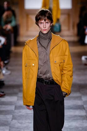 Hermès Mens Ready to Wear Autumn Winter 2026 2027 Collection fashion show during Paris Fashion Week PFW at Palais Brongniart on January 24, 2026 Hermès Mens Ready to Wear Autumn Winter 2026 2027 Collection fashion show during Paris Fashion Week PFW at Palais Brongniart on January 24, 2026 Paris France  Copyright: xAgencex xBestimagexAgencex xBestimagex