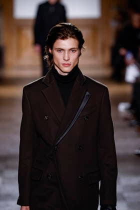 Hermès Mens Ready to Wear Autumn Winter 2026 2027 Collection fashion show during Paris Fashion Week PFW at Palais Brongniart on January 24, 2026 Hermès Mens Ready to Wear Autumn Winter 2026 2027 Collection fashion show during Paris Fashion Week PFW at Palais Brongniart on January 24, 2026 Paris France  Copyright: xAgencex xBestimagexAgencex xBestimagex