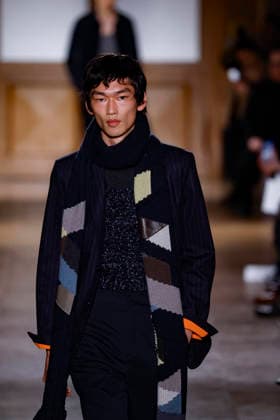Hermès Mens Ready to Wear Autumn Winter 2026 2027 Collection fashion show during Paris Fashion Week PFW at Palais Brongniart on January 24, 2026 Hermès Mens Ready to Wear Autumn Winter 2026 2027 Collection fashion show during Paris Fashion Week PFW at Palais Brongniart on January 24, 2026 Paris France  Copyright: xAgencex xBestimagexAgencex xBestimagex
