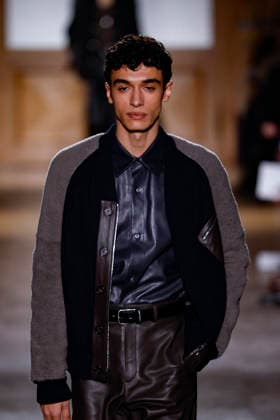 Hermès Mens Ready to Wear Autumn Winter 2026 2027 Collection fashion show during Paris Fashion Week PFW at Palais Brongniart on January 24, 2026 Hermès Mens Ready to Wear Autumn Winter 2026 2027 Collection fashion show during Paris Fashion Week PFW at Palais Brongniart on January 24, 2026 Paris France  Copyright: xAgencex xBestimagexAgencex xBestimagex
