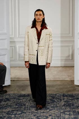 Kartik Research Mens Ready to Wear Autumn Winter 2026 2027 Collection fashion show during Paris Fashion Week PFW on January 24, 2026 Kartik Research Mens Ready to Wear Autumn Winter 2026 2027 Collection fashion show during Paris Fashion Week PFW on January 24, 2026 Paris France  Copyright: xAgencex xBestimagexAgencex xBestimagex