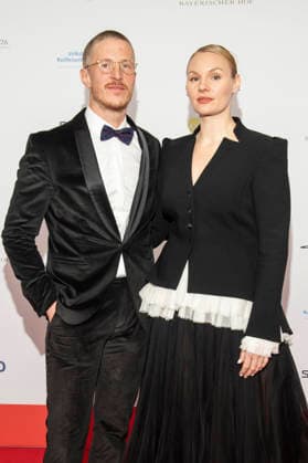 Golo Euler and Rosalie Thomass at the 50 German Film Ball 2026 at the Hotel Bayerischer Hof Munich, 24 01 2026 Foto:xF.xKernx xFuturexImagex filmball_6149