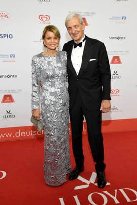 Uschi Glas with husband Dieter Hermann at the 50 German Film Ball 2026 at the Hotel Bayerischer Hof Munich, 24 01 2026 Foto:xF.xKernx xFuturexImagex filmball_6221