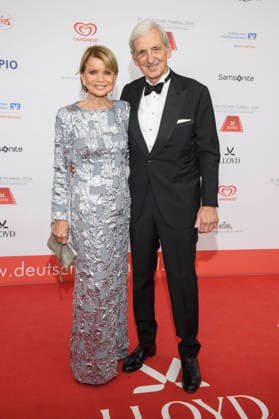 Uschi Glas with husband Dieter Hermann at the 50 German Film Ball 2026 at the Hotel Bayerischer Hof Munich, 24 01 2026 Foto:xF.xKernx xFuturexImagex filmball_6222