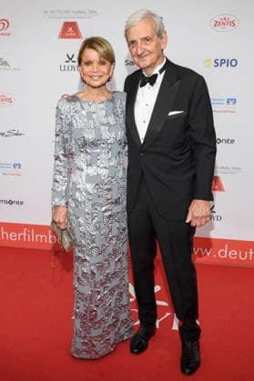 Uschi Glas with husband Dieter Hermann at the 50 German Film Ball 2026 at the Hotel Bayerischer Hof Munich, 24 01 2026 Foto:xF.xKernx xFuturexImagex filmball_6223