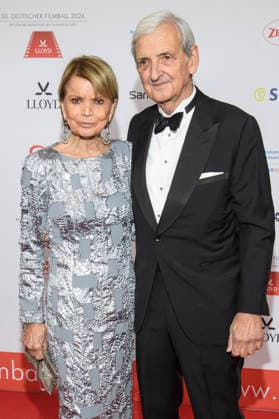 Uschi Glas with husband Dieter Hermann at the 50 German Film Ball 2026 at the Hotel Bayerischer Hof Munich, 24 01 2026 Foto:xF.xKernx xFuturexImagex filmball_6224