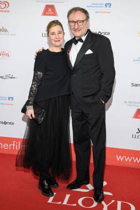 Rainer Bock with wife Christina Scholz at the 50 German Film Ball 2026 at the Hotel Bayerischer Hof Munich, 24 01 2026 Foto:xF.xKernx xFuturexImagex filmball_6240