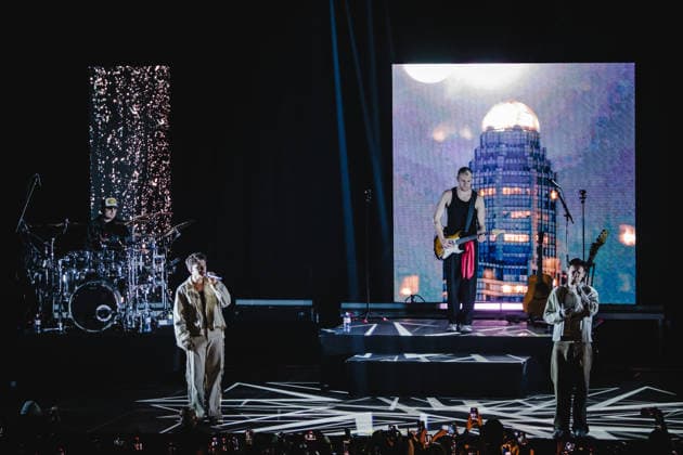 Marcus & Martinus live in Zürich, Switzerland Zürich, Switzerland. 24th, January 2026. The Norwegian pop duo Marcus & Martinus performs a live concert at the Halle 622 in Zürich. Switzerland, Zürich  Copyright: xGonzalesxPhoto TilmanxJentzschx
