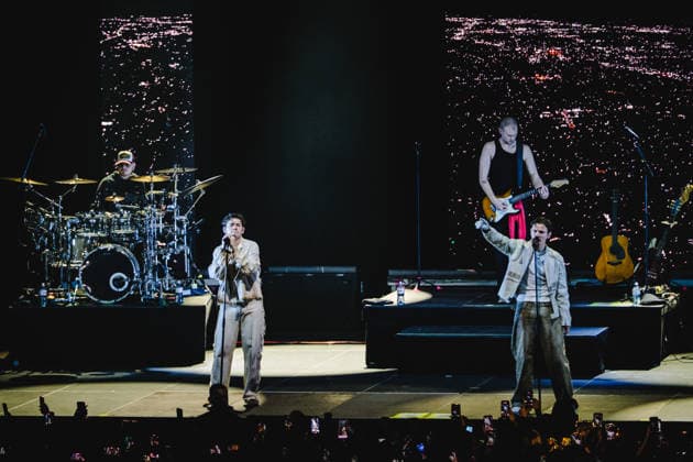 Marcus & Martinus live in Zürich, Switzerland Zürich, Switzerland. 24th, January 2026. The Norwegian pop duo Marcus & Martinus performs a live concert at the Halle 622 in Zürich. Switzerland, Zürich  Copyright: xGonzalesxPhoto TilmanxJentzschx