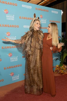 January 25, 2026, London, United Kingdom: Juliet Mayhew (L) and Nicola Wills (R) attend the UK Gala Screening of Kangaroo at Vue West End in London. London United Kingdom - ZUMAs197 20260125_aaa_s197_068 Copyright: xPhilxLewisx