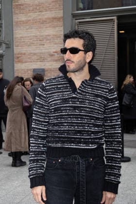 Sebastian Yatra Arriving at the Sacai Mens Ready to Wear Fall Winter 2026 2027 Collection show during Paris Fashion Week PFW on January 25, 2026 Shana Abitbol Bestimage Arriving at the Sacai Mens Ready to Wear Fall Winter 2026 2027 Collection show during Paris Fashion Week PFW on January 25, 2026 Paris France  Copyright: xShanaxAbitbolx xBestimagexShanaxAbitbolx xBestimagex