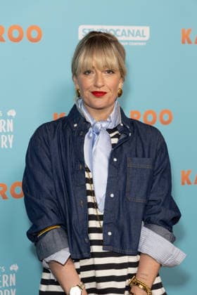 UK Gala Screening of Kangaroo in London, UK - 25 Jan 2026 Cat Sims attends the UK Gala Screening of Kangaroo at Vue West End in London. London United Kingdom Copyright: xPhilxLewisx xSOPAxImagesx CatSims-7865