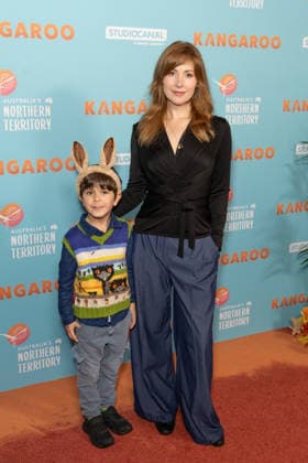 UK Gala Screening of Kangaroo in London, UK - 25 Jan 2026 Emma Hamilton and guest attend the UK Gala Screening of Kangaroo at Vue West End in London. London United Kingdom Copyright: xPhilxLewisx xSOPAxImagesx EmmaHamilton-7846