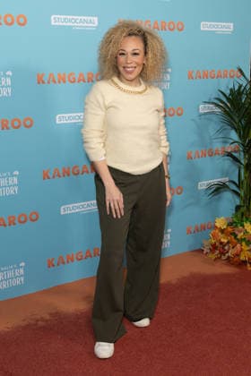 UK Gala Screening of Kangaroo in London, UK - 25 Jan 2026 Ria Hebden attends the UK Gala Screening of Kangaroo at Vue West End in London. London United Kingdom Copyright: xPhilxLewisx xSOPAxImagesx RiaHebden-7899