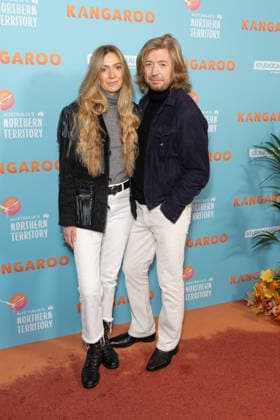 UK Gala Screening of Kangaroo in London, UK - 25 Jan 2026 Kelly Simpkin (L) and Nicky Clarke (R) attend the UK Gala Screening of Kangaroo at Vue West End in London. London United Kingdom Copyright: xPhilxLewisx xSOPAxImagesx KellySimpkinNickyClarke-7983
