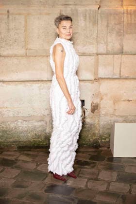 PFW Jacquemus photocall EB Elli Medeiros attends the Jacquemus Menswear Fall Winter 2026-2027 show as part of Paris Fashion Week on January 25, 2026 in Paris, France. Photo by Eliot Blondet ABACAPRESS.COM Paris France France  Copyright: xBlondetxEliot ABACAx